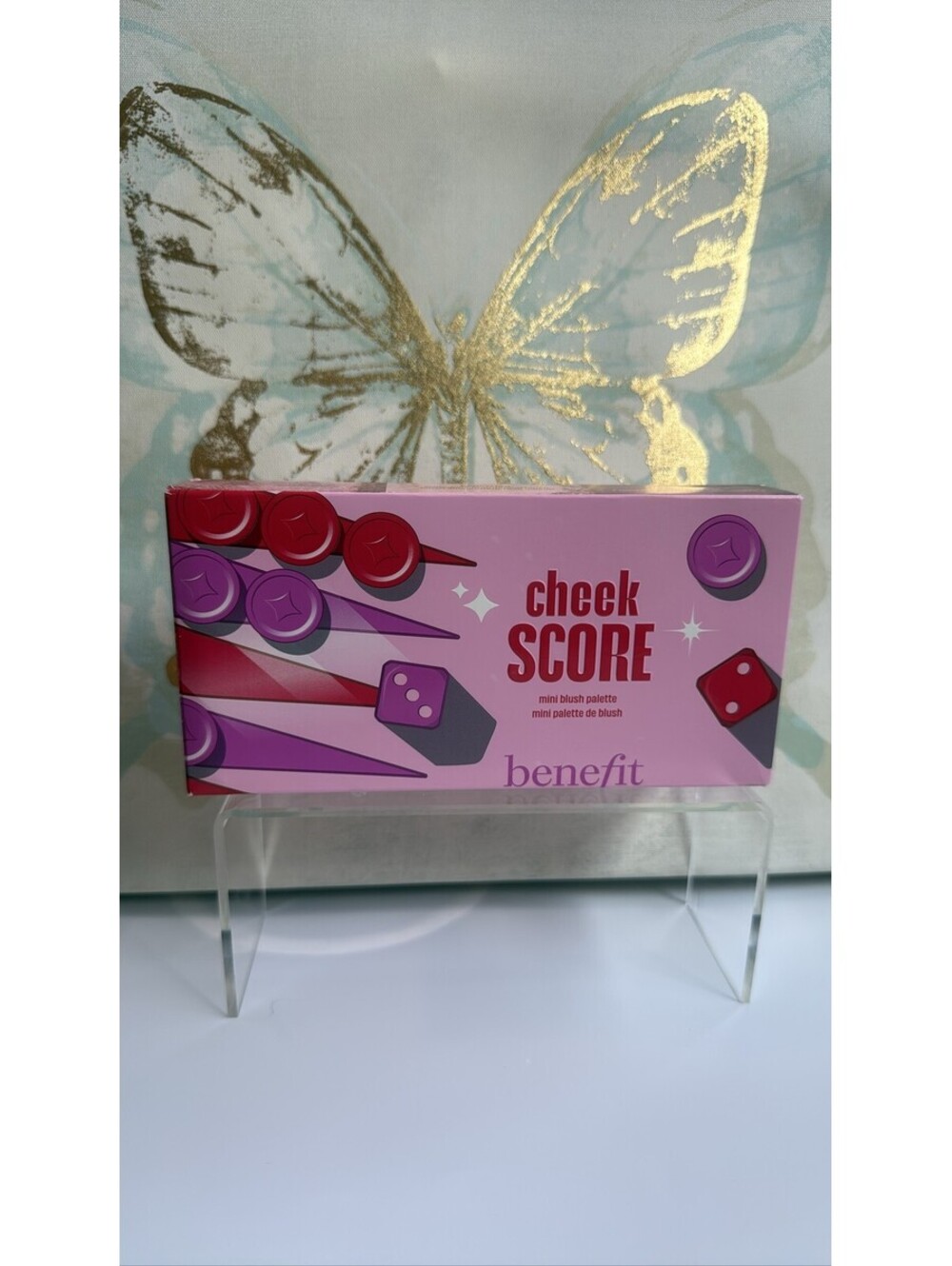 Benefit Cheek Score Mini Blush Limited Edition Palette- Willa, Dandelion, Winner
